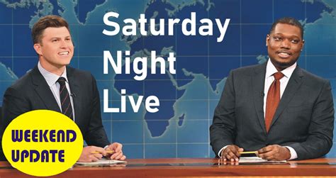 Weekend update on saturday night live - Jada Pinkett Smith (Ego Nwodim) stops by Weekend Update to discuss her book, Worthy, and marriage to Will Smith.Saturday Night Live. Stream now on Peacock: h...